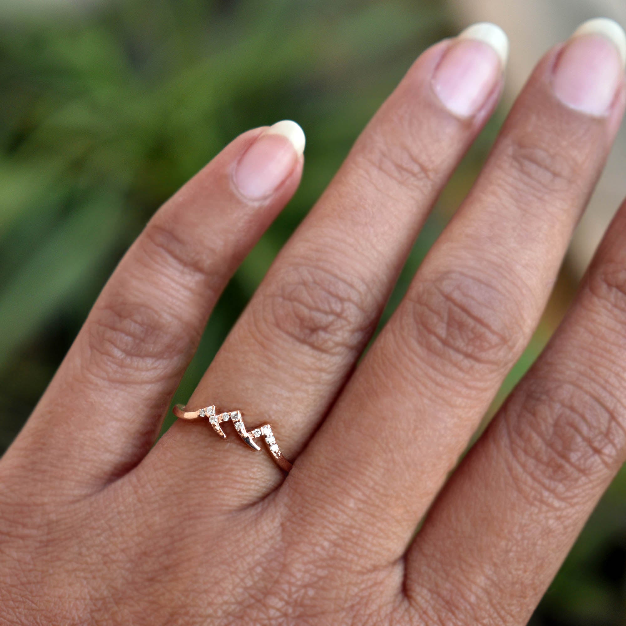 Place of Love - Mountain Peaks Ring