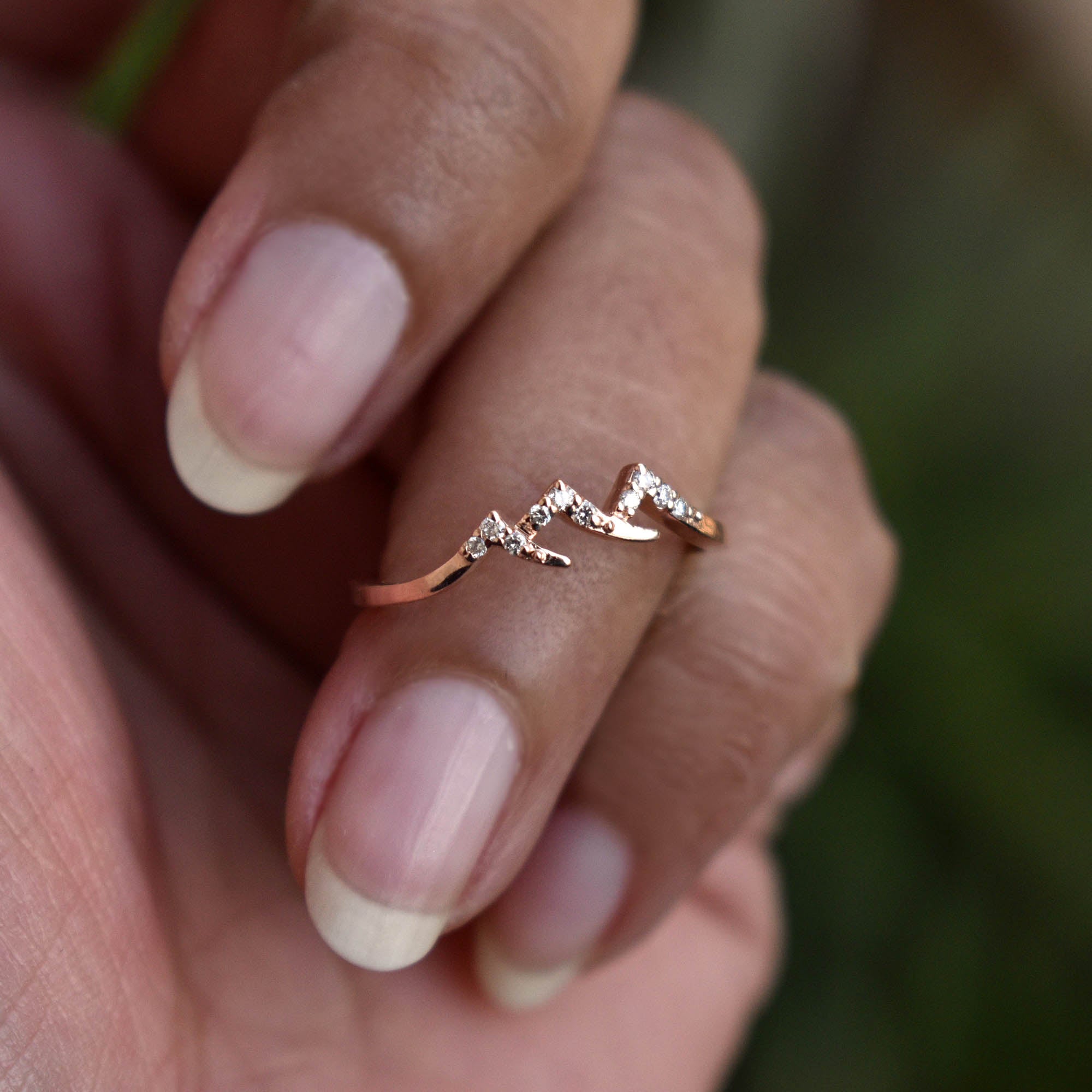 Place of Love - Mountain Peaks Ring