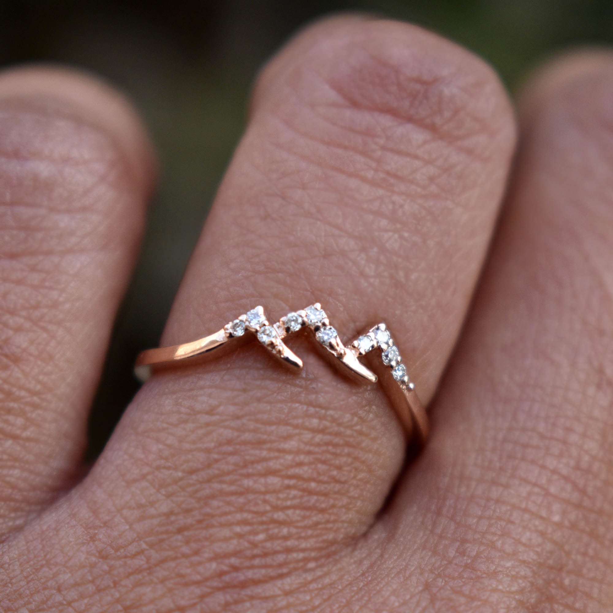 Place of Love - Mountain Peaks Ring