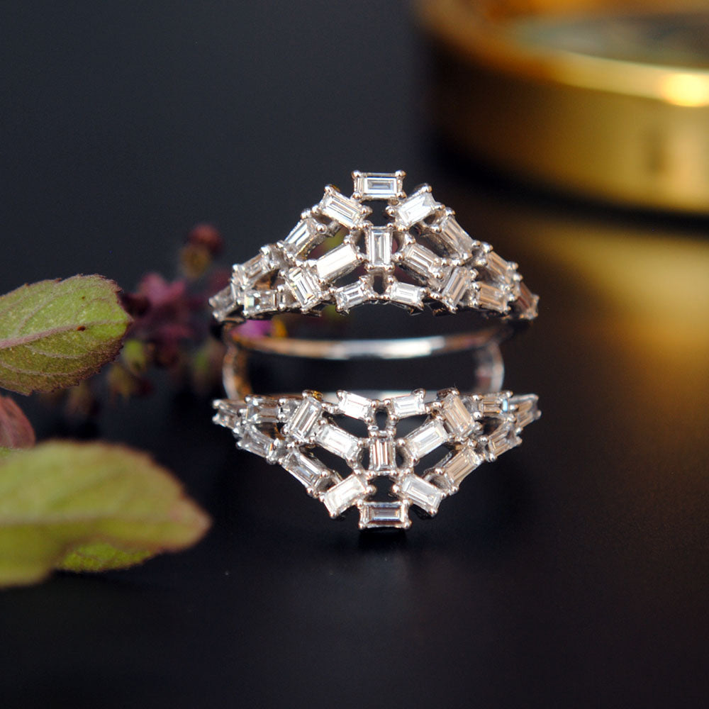 Baguette Diamond Ring Guard