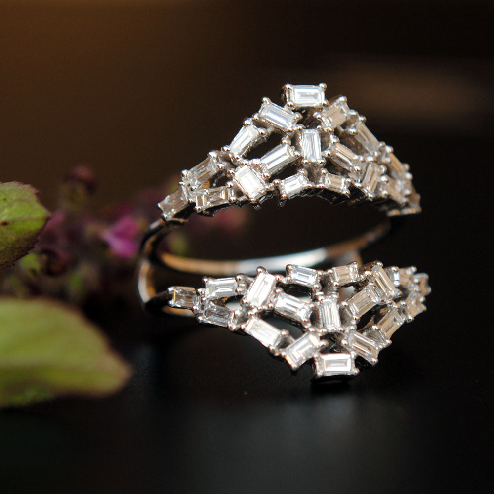 Baguette Diamond Ring Guard