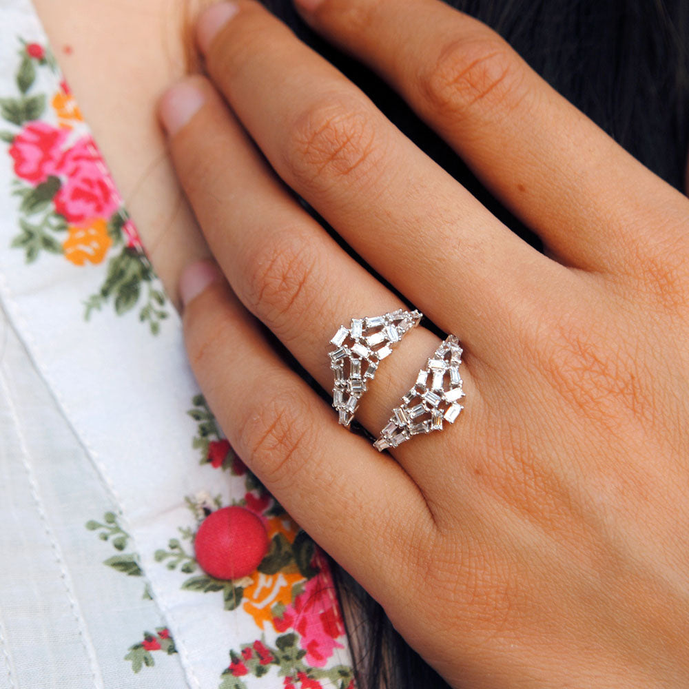 Baguette Diamond Ring Guard