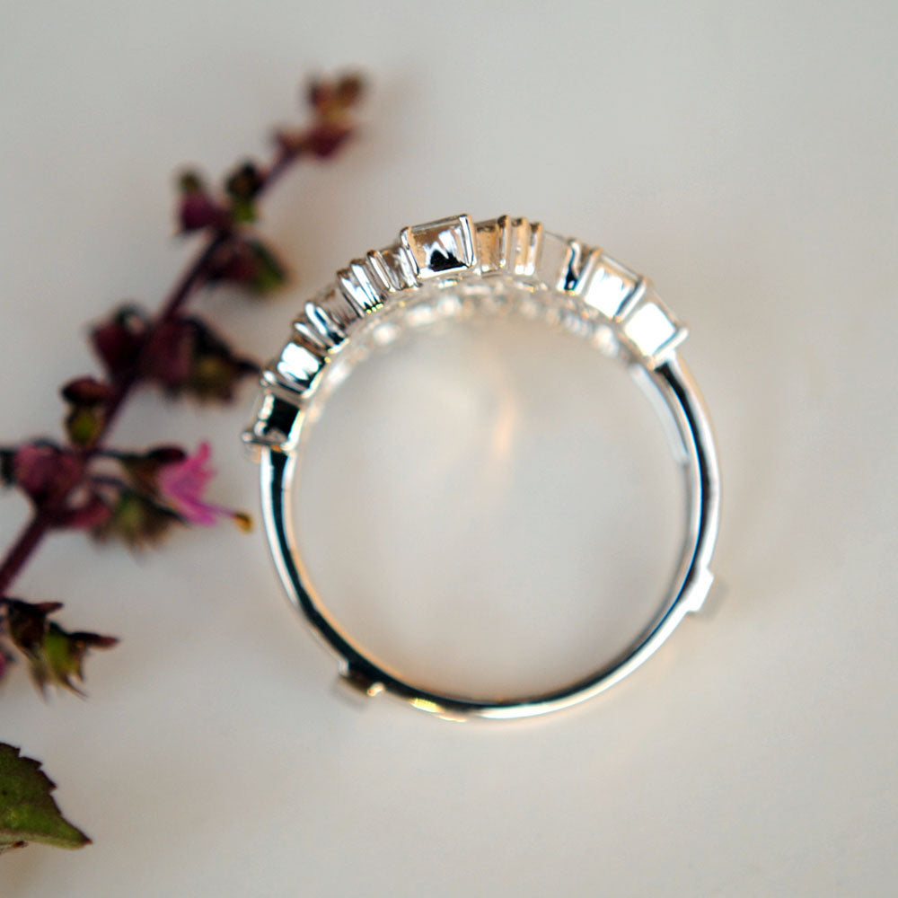 Baguette Diamond Ring Guard