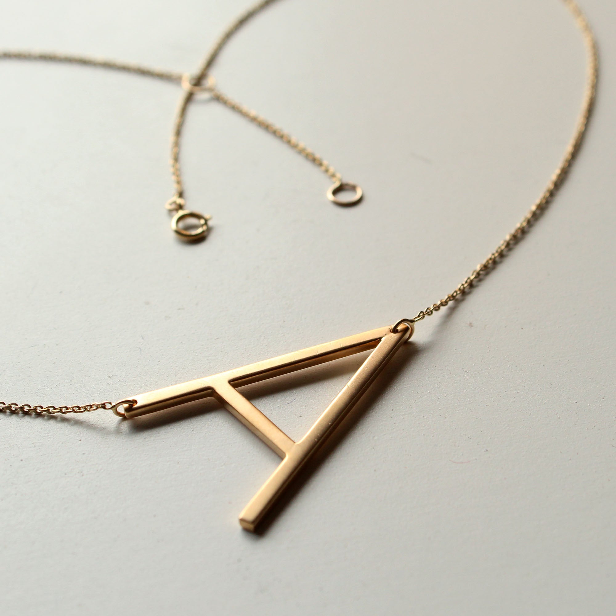 Alexis Rose Big Initial Necklace