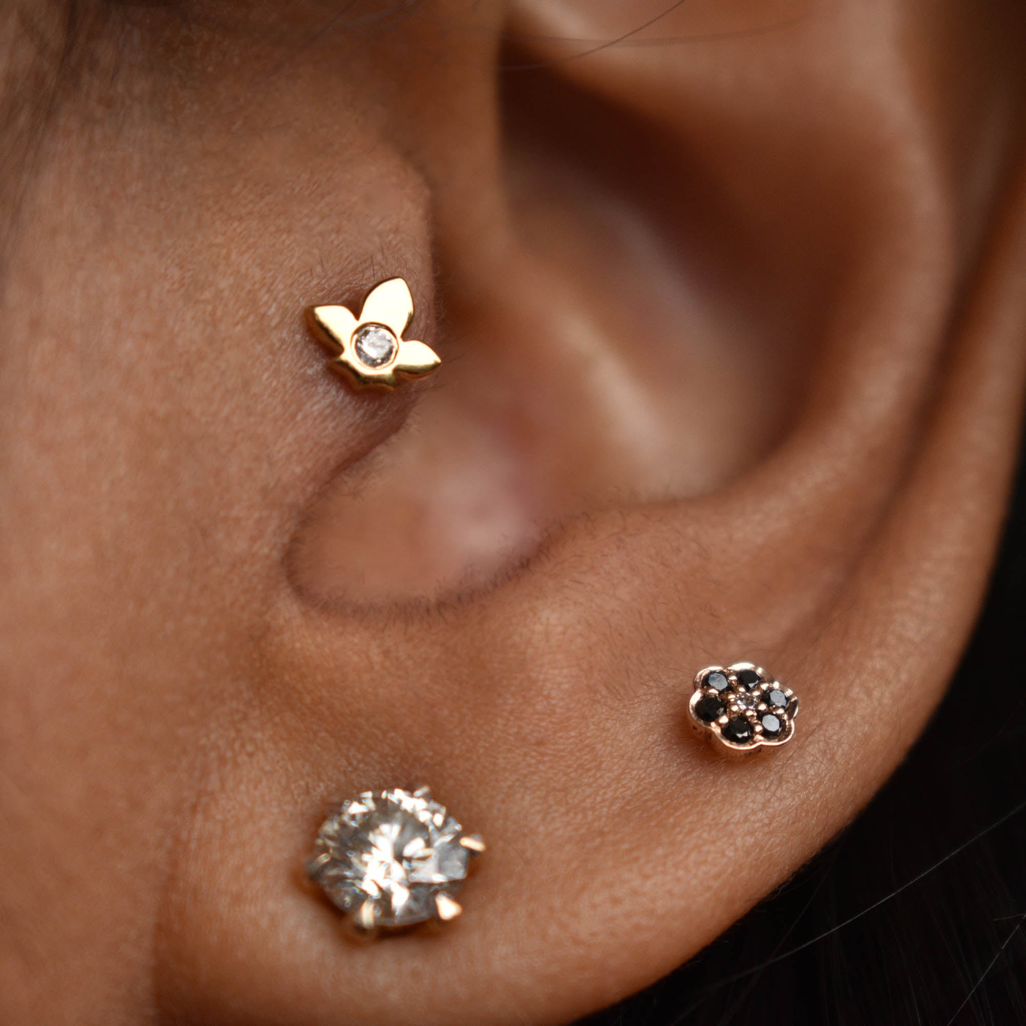Tiny Maple Leaf Stud