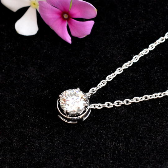 Moissanite Diamond Necklace