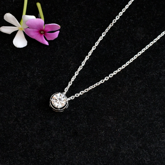 Moissanite Diamond Necklace