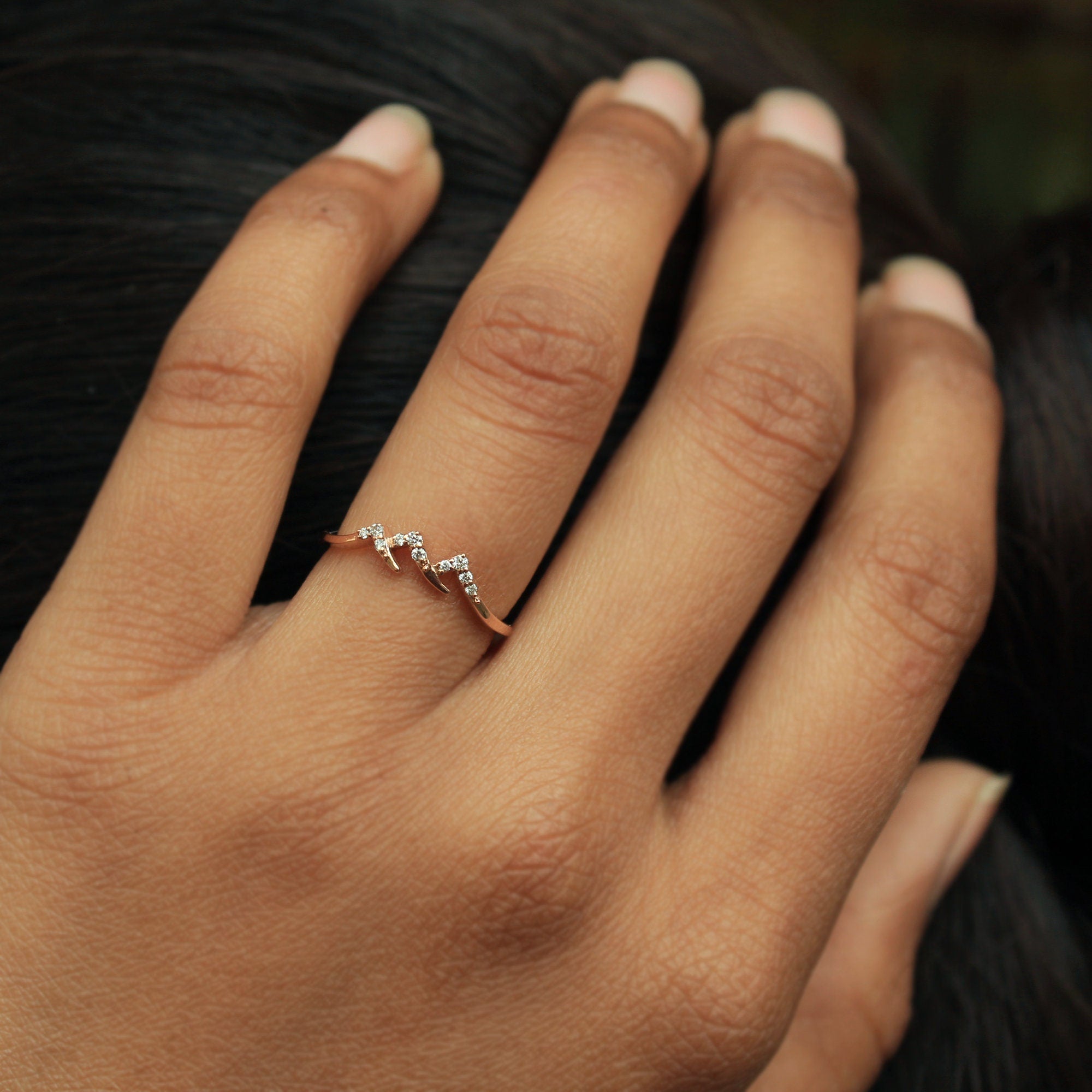 Place of Love - Mountain Peaks Ring