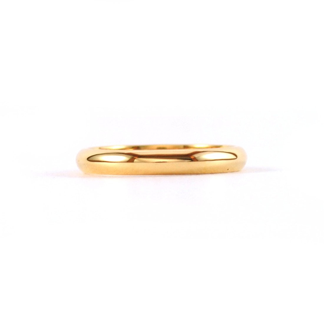 3mm 14k Solid Gold Unisex Band