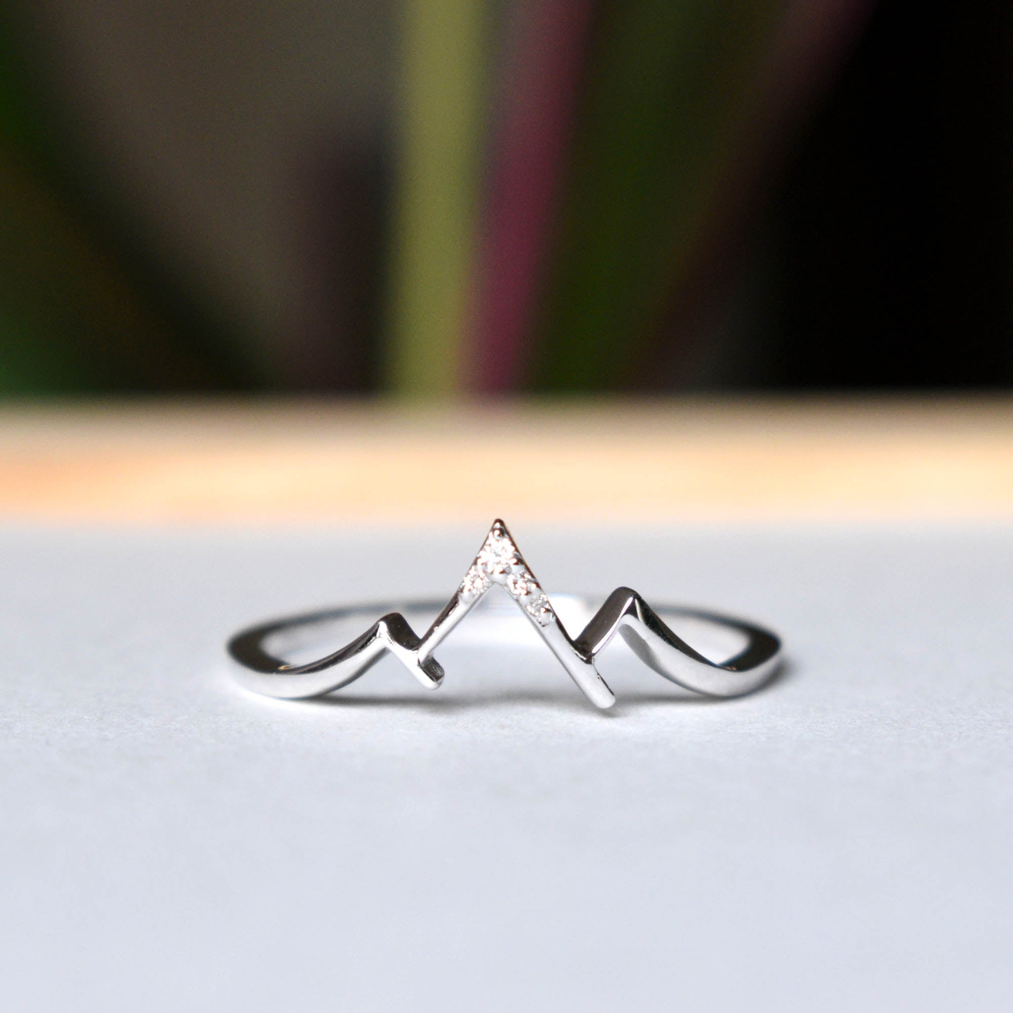 Place of Love - 3 Mountain Peaks Promise Ring