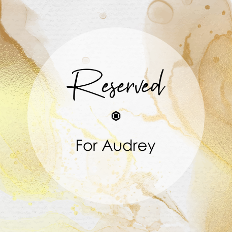 Reserved for Audrey - 3pc 14k Solid Gold and CZ Nesting Ring Set