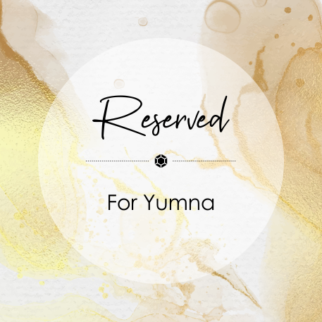 Reserved for Yumna - Curved Diamond Barbell 18k Gold