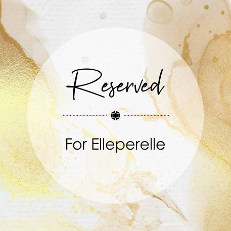 Reserved for Elleperelle - Lotus Curved Helix Stud, 18k White Gold. 18g