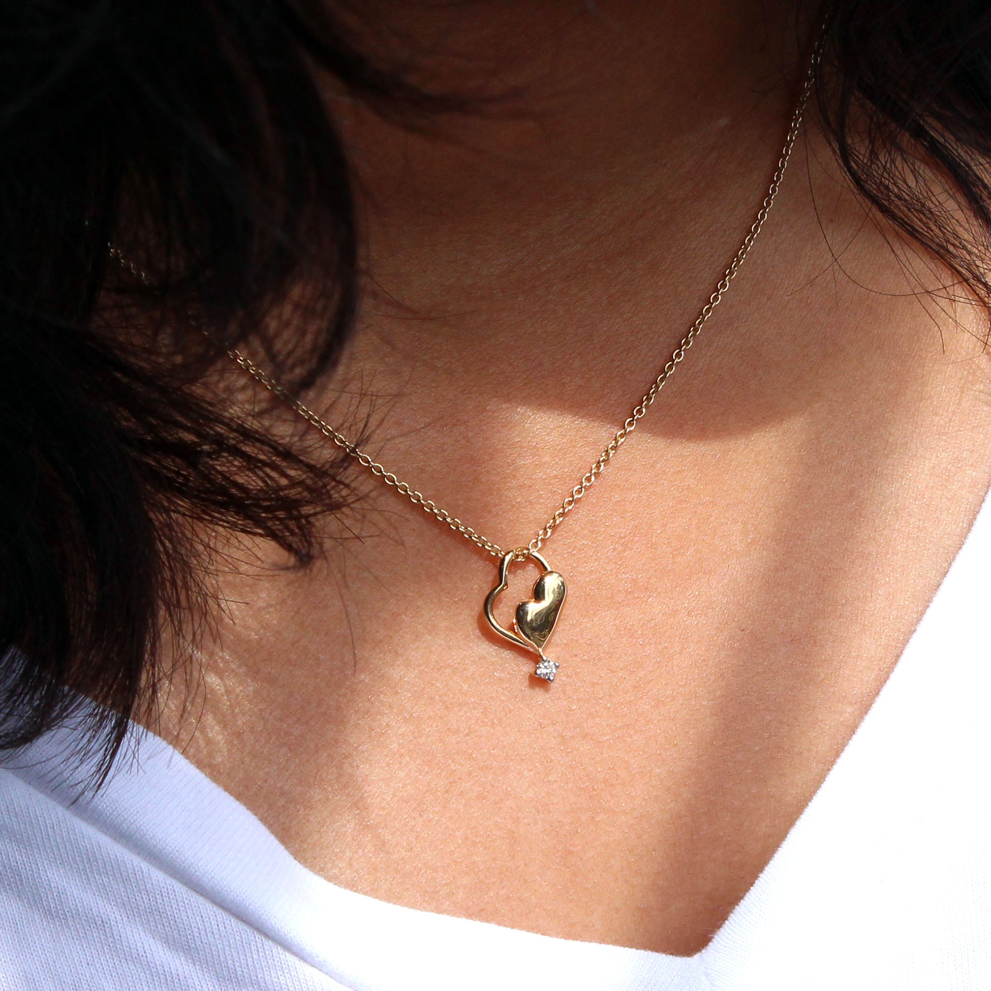 Tiny Birthstone Pendant Necklace : Available in All Birthstones - Danique  Jewelry
