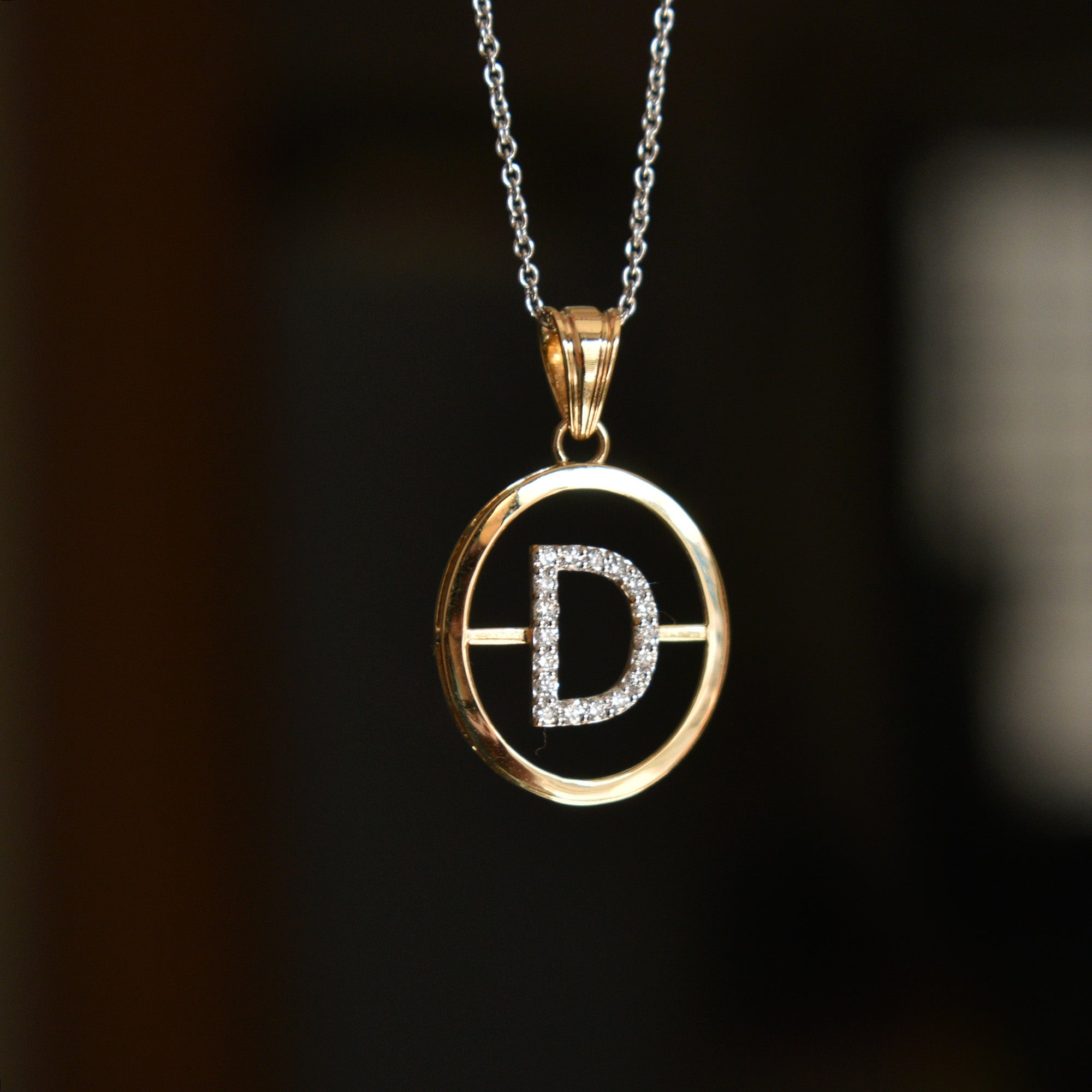 Men's Personalised Kintsugi Disc Necklace | Posh Totty Designs