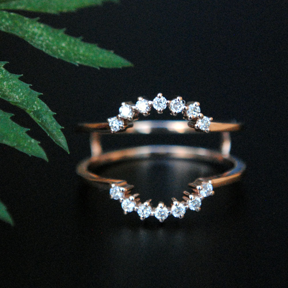 Ring enhancer for square best sale diamond