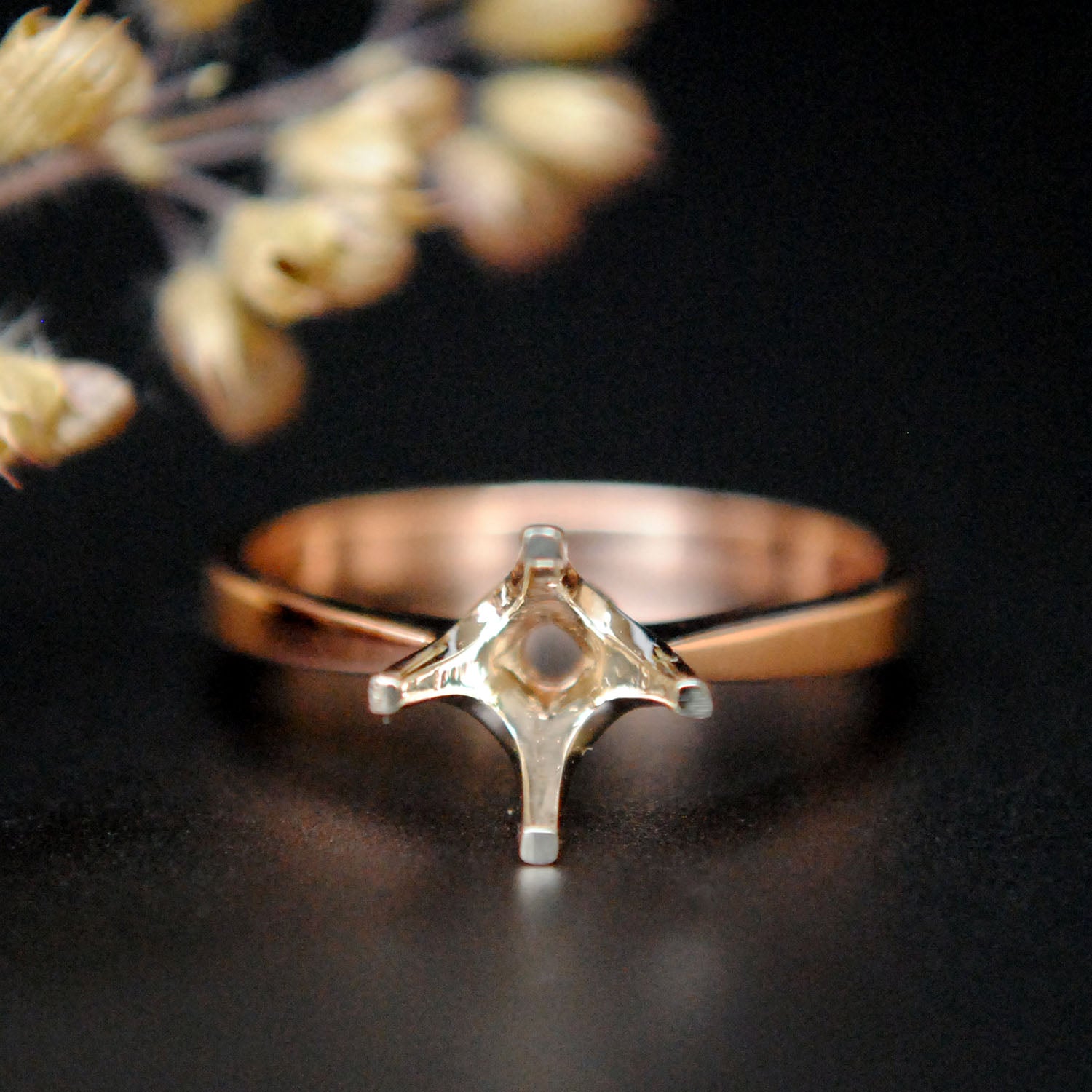Cathedral mount ring hotsell