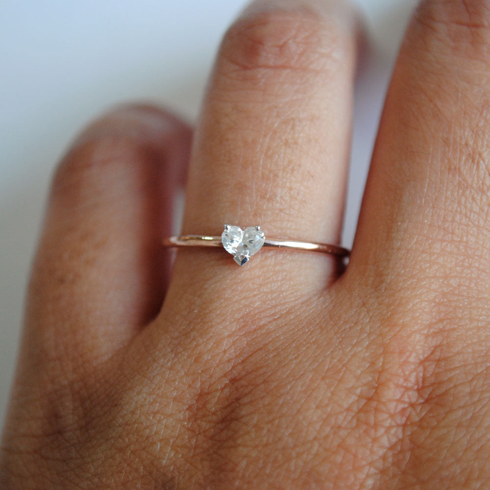 Buy Dainty Engagement Ring Online In India - Etsy India