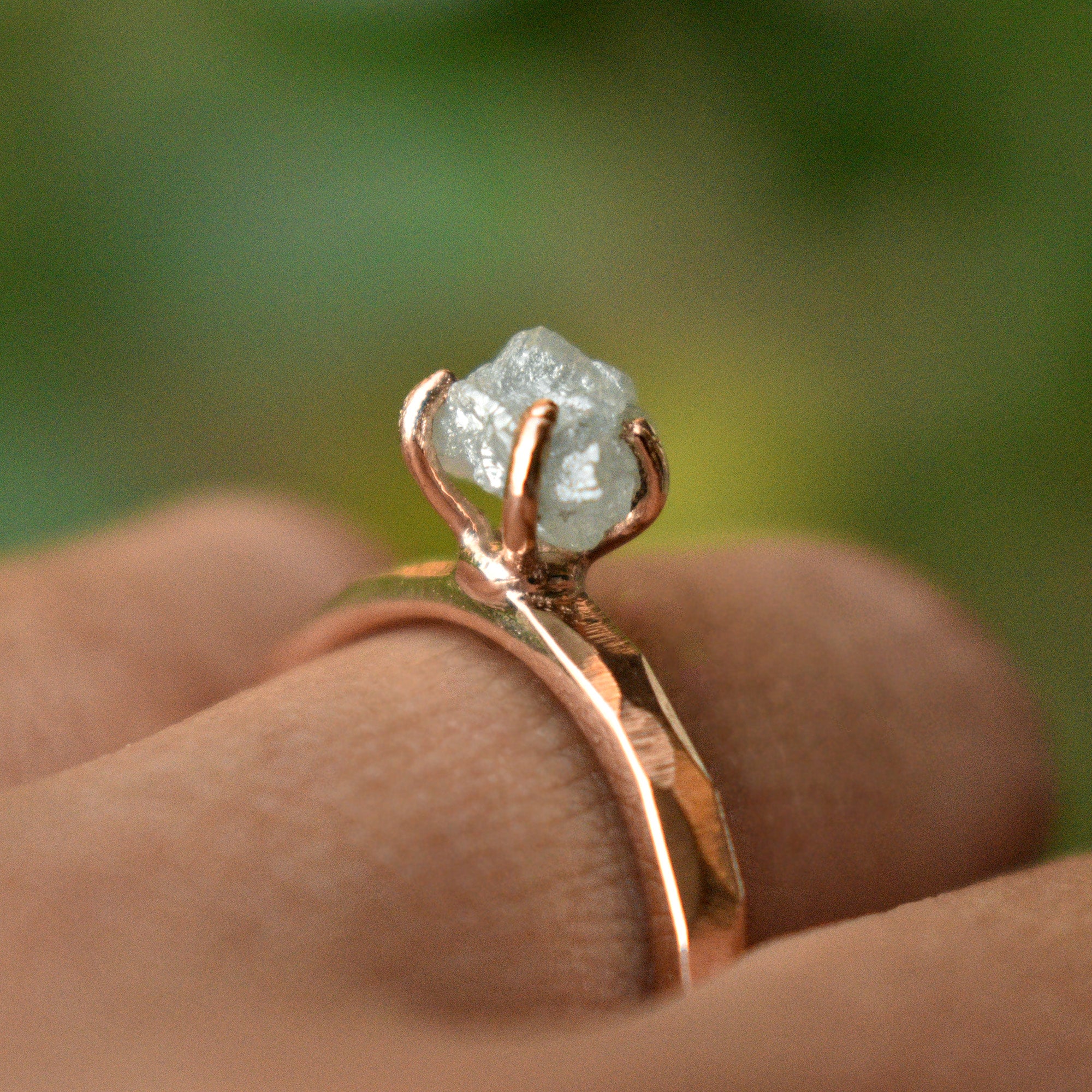 Raw wedding deals rings