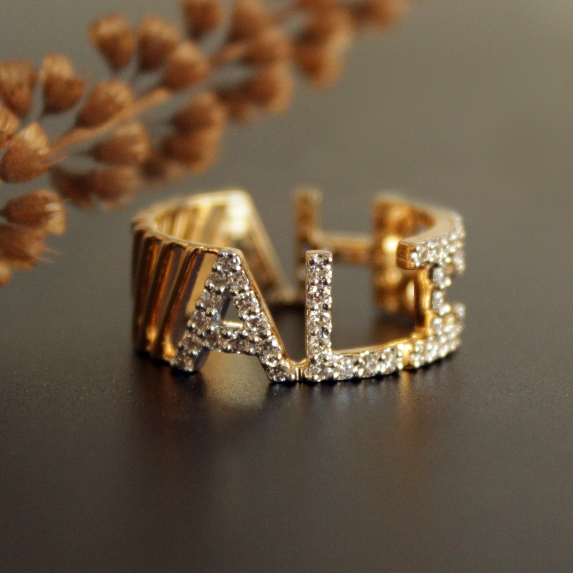 Personalised Arabic Ring - Handcrafted By Name My Rings™