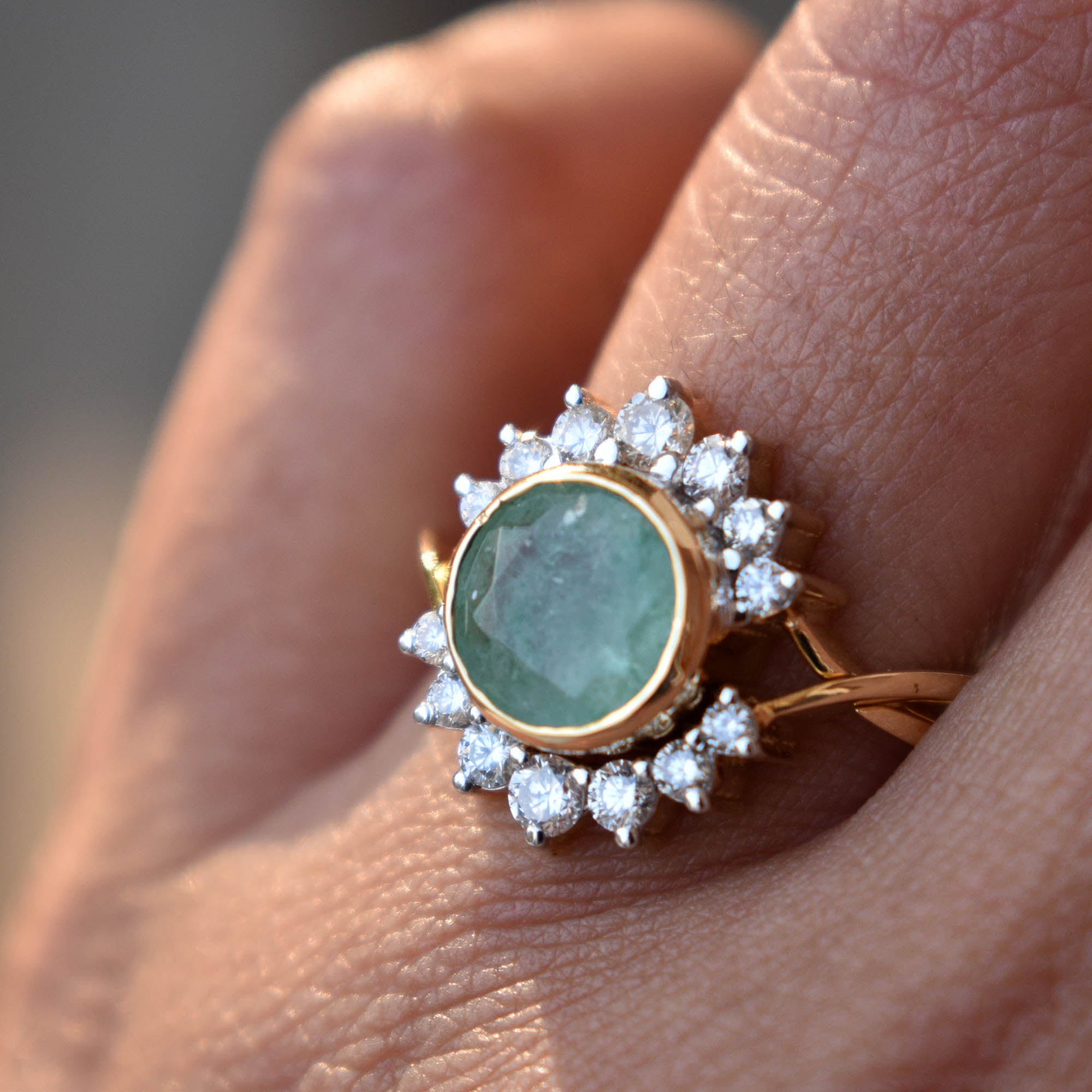 Interlocking Hexagon Ring – Lindsey Leigh Jewelry