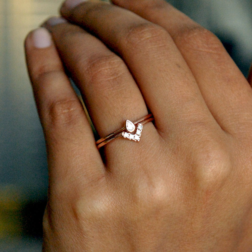 Small Ringer Tiny Wedding Ring