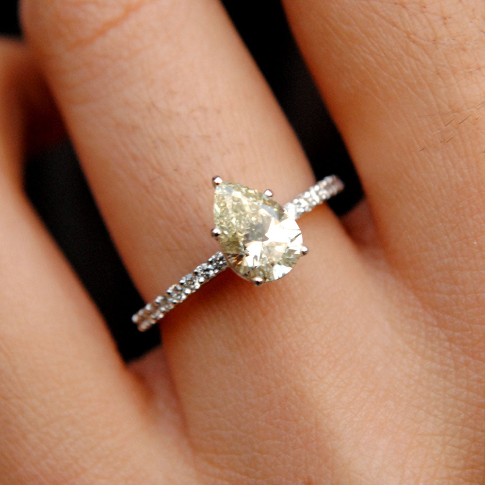 1ct pear diamond Clearance