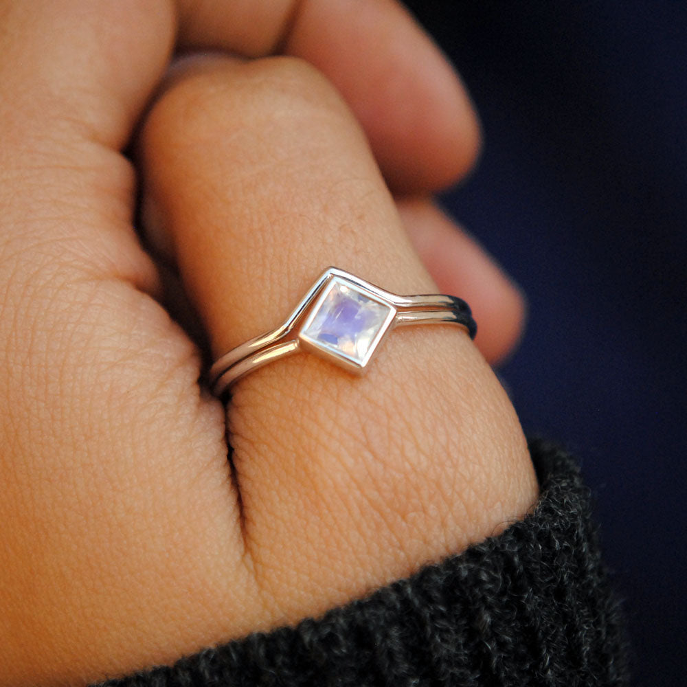 This Valentine's Day, Give a Moonstone Engagement Ring - Connoisseurs  Jewelry Cleaner