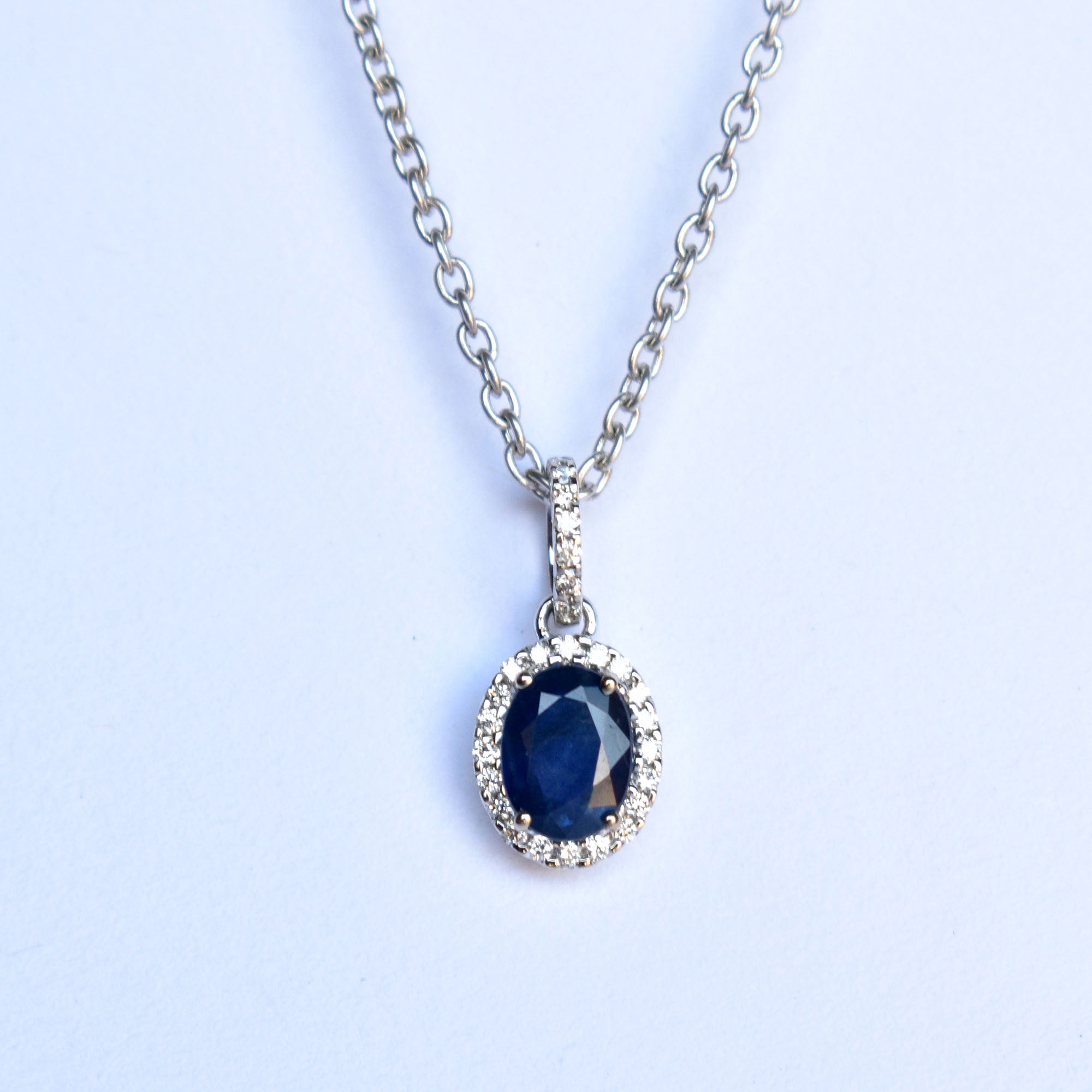 Hand Crafted Rose Cut Black Diamond Necklace, 3.05 Ct. Diamond Necklace,  14K Rose Gold Halo Diamond Pendant