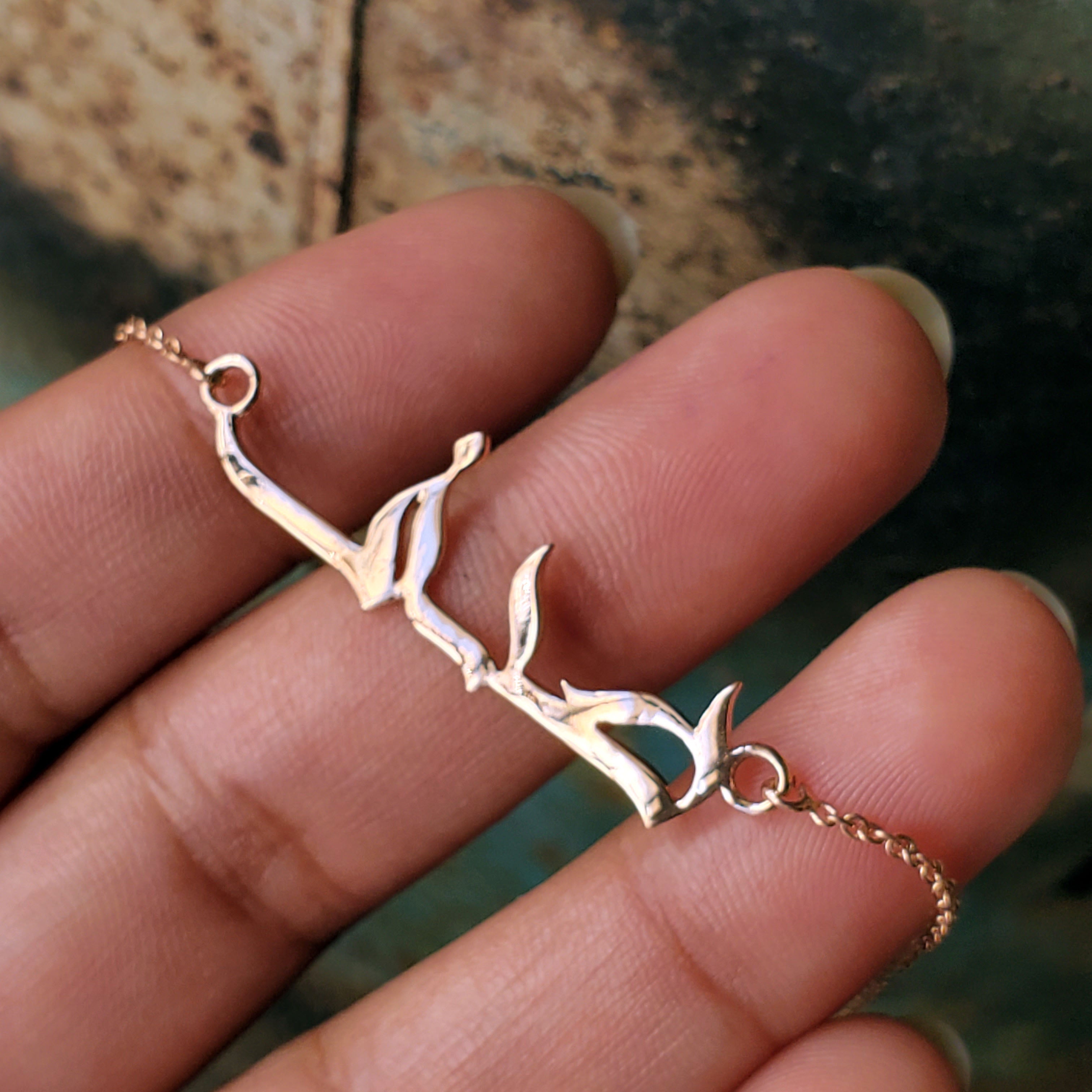 Free your Mind Necklace in Arabic by Eina Ahluwalia