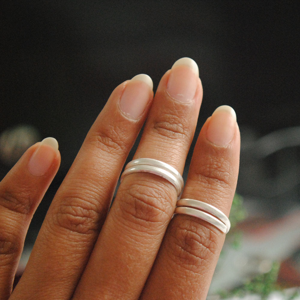Simple Geometric Foot Rings Set Simple Copper Toe Ring Women - Temu