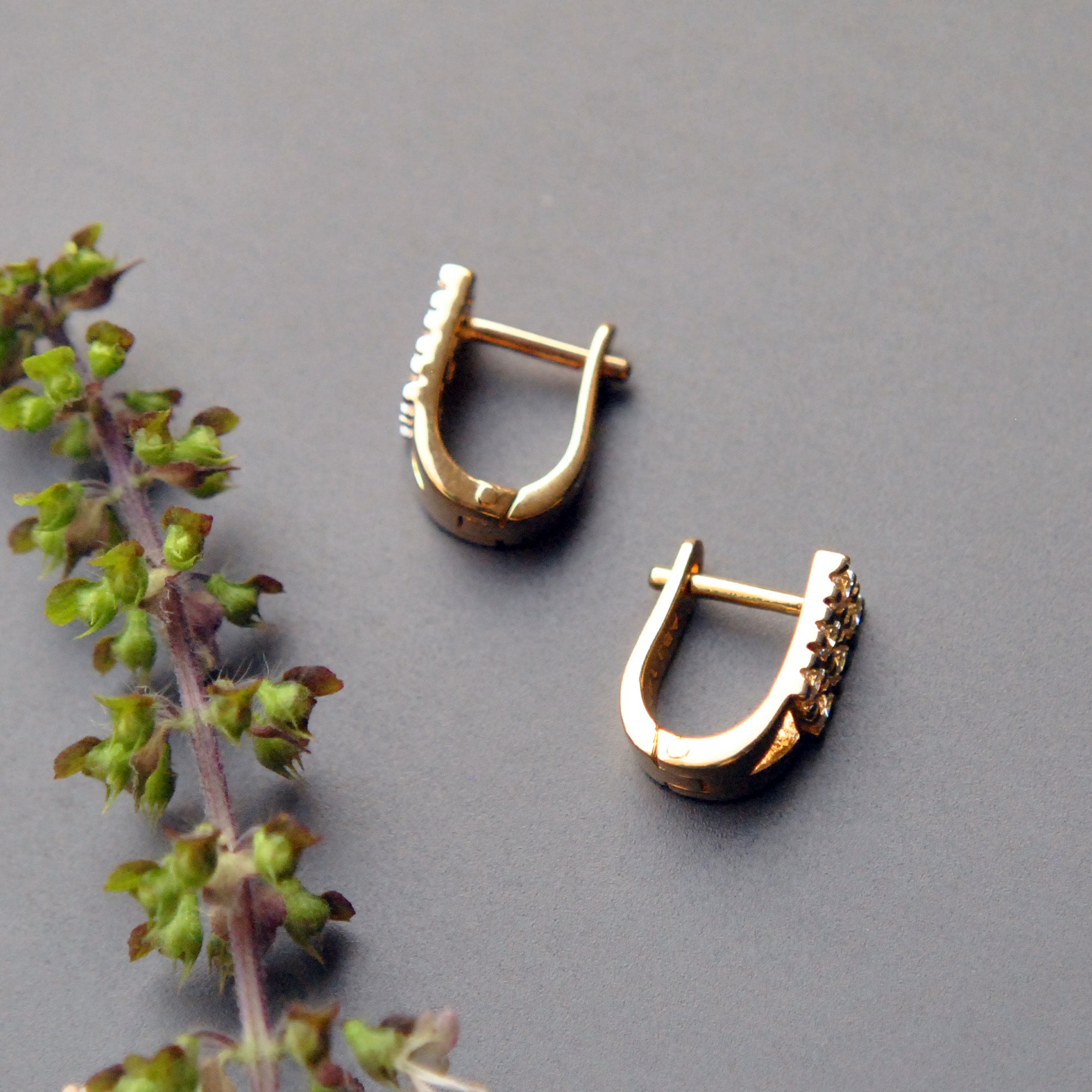 Tiffany Lock Earrings in Rose Gold, Medium | Tiffany & Co.