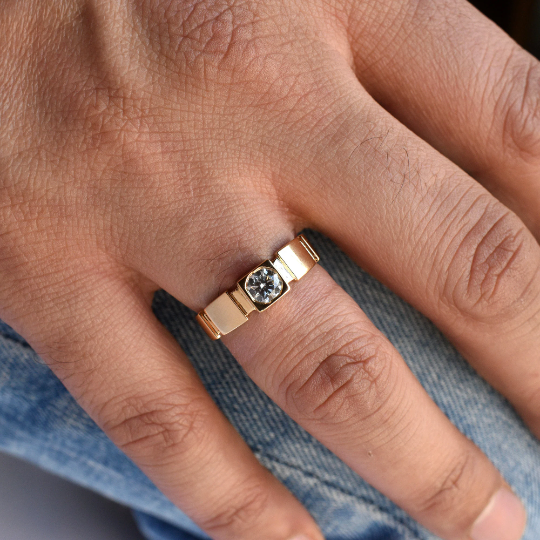 Chunky online engagement ring