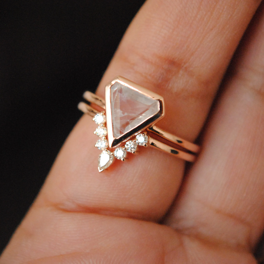 Shield Yellow Diamond Ring, Yellow Shield Diamond Engagement Ring, Shi –  FANCYDIAMONDJEWELS