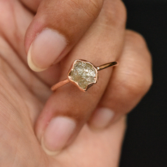 Raw Diamond Rings | 5 Reasons To Buy Uncut Diamond Rings For Her.
