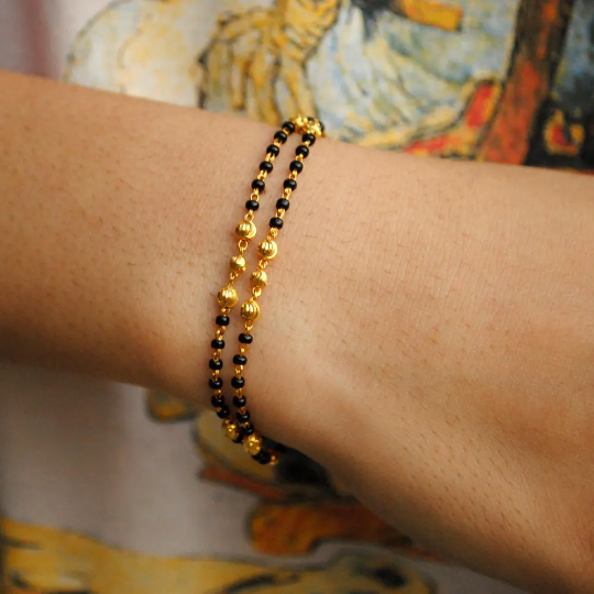 Multi Strand Link And Bead Bracelet By J&S Jewellery |  notonthehighstreet.com