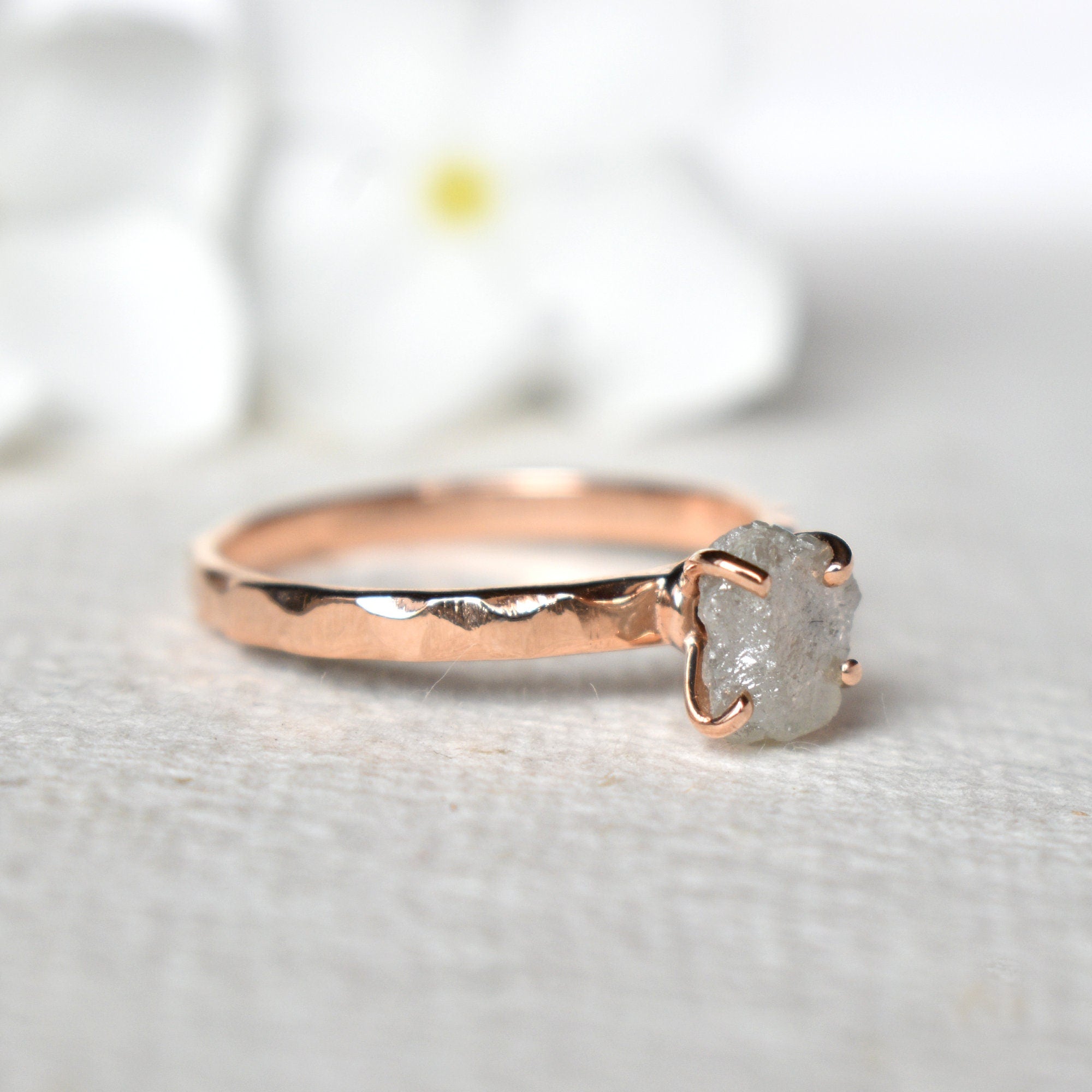 18k Rose Gold Oval Shape Claw Set Shoulder Diamond Engagement Ring – Greg  Neill & Son Fine Jewellers